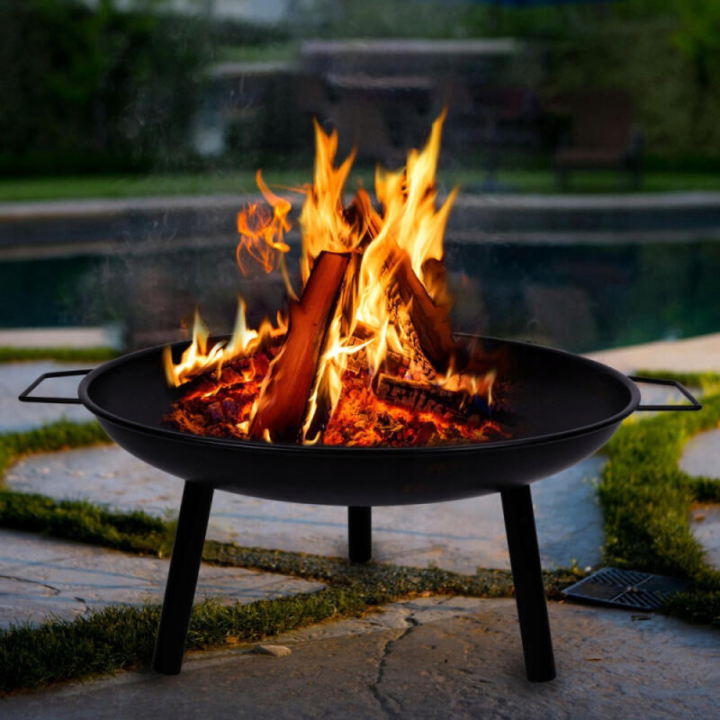 PALENISKO OGRODOWE DO OGNISKA GRILL DUŻE TRÓJNÓG