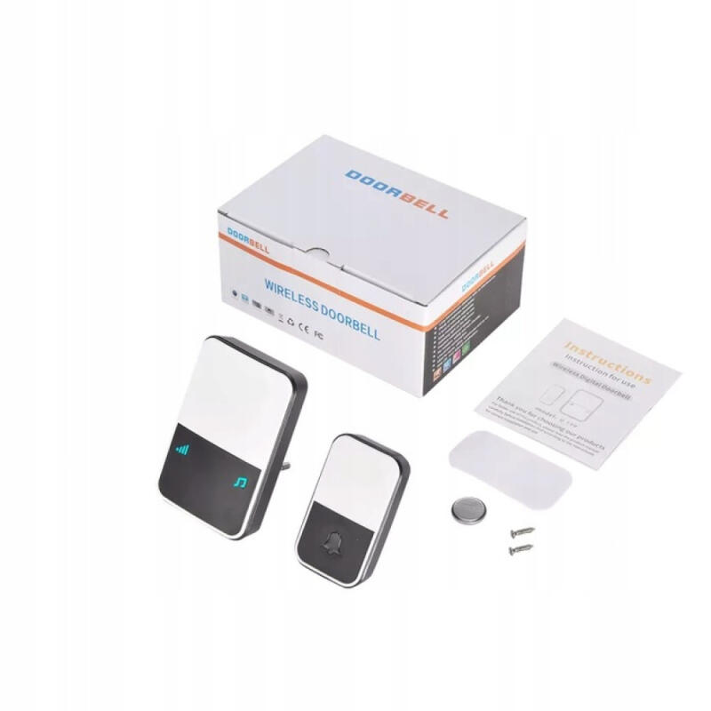DZWONEK BEZPRZEWODOWY WODOODPORNY NA BATERIĘ DRZWI