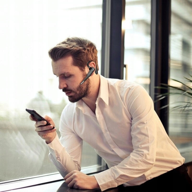 SŁUCHAWKA BLUETOOTH BEZPRZEWODOWA DLA KIEROWCY