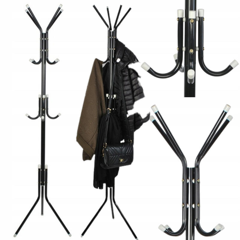 WIESZAK NA UBRANIA STOJĄCY DO PRZEDPOKOJU METALOWY