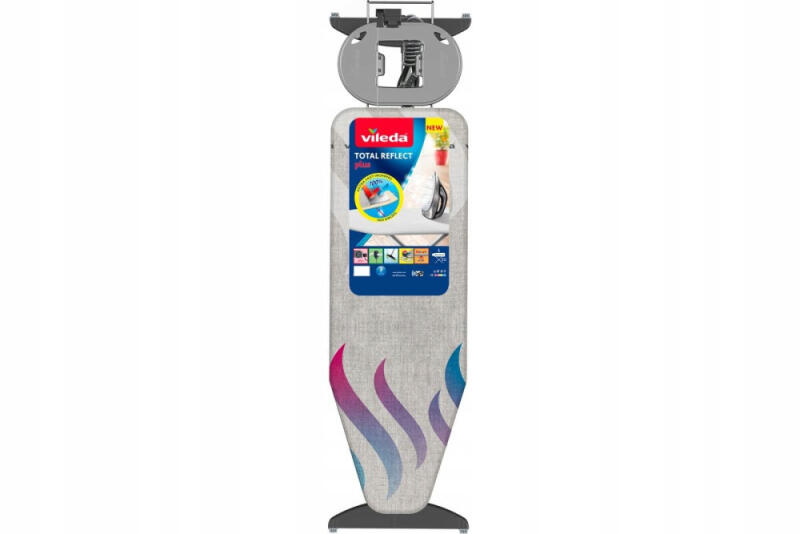 DESKA DO PRASOWANIA VILEDA SKŁADANA Z GNIAZDKIEM