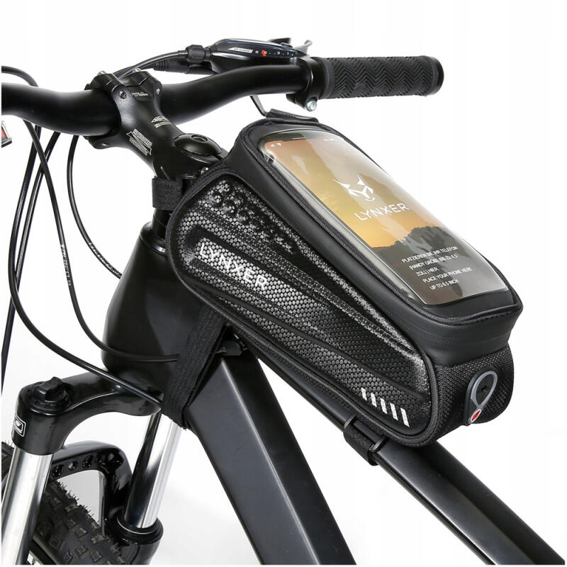 UCHWYT SAKWA TORBA ROWEROWA WODOODPORNA POKORWIEC