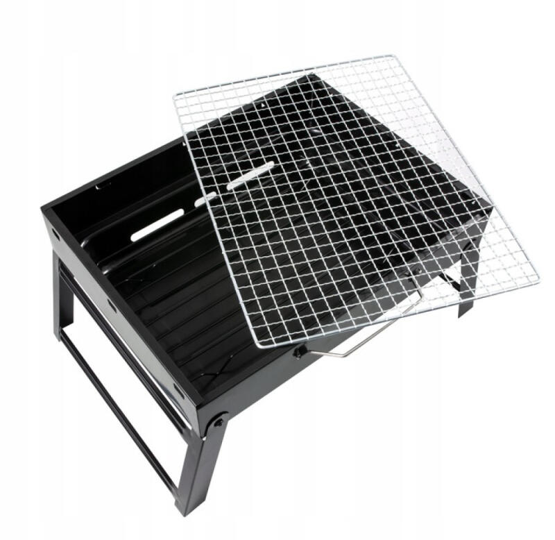 GRILL WĘGLOWY OGRODOWY TURYSTYCZNY SKŁADANY