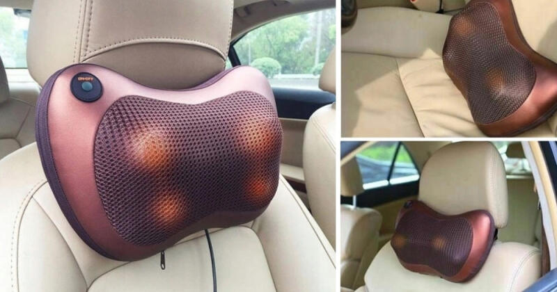 PODUSZKA MASAŻER MASUJĄCA PLECY KARK CIAŁO