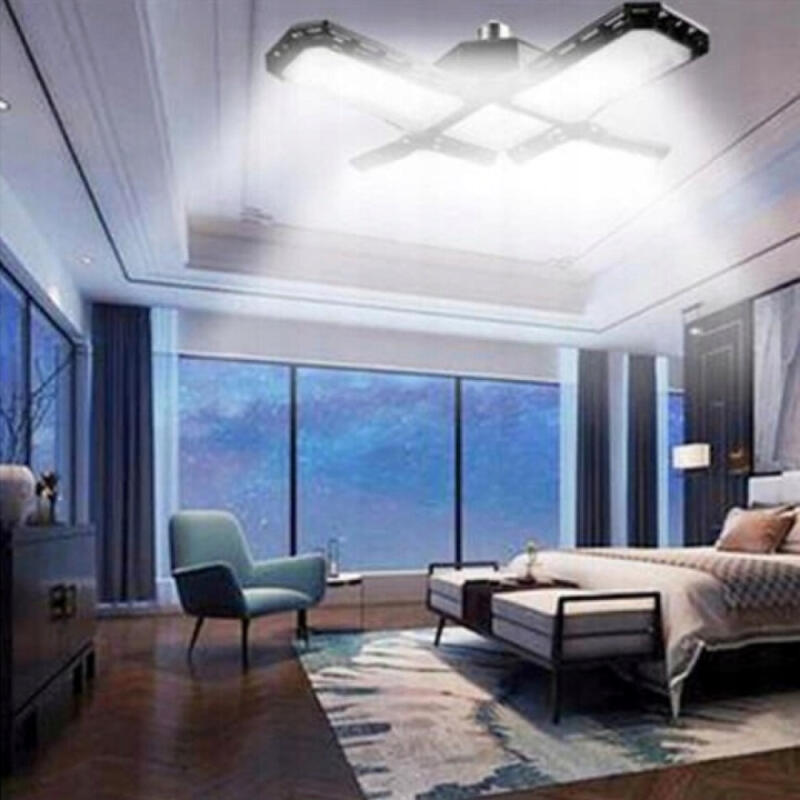 LAMPA SUFITOWA 60W LED WISZĄCA PLAFON WARSZTATOWA ŻYRANDOL HALOGEN ZARÓWKA