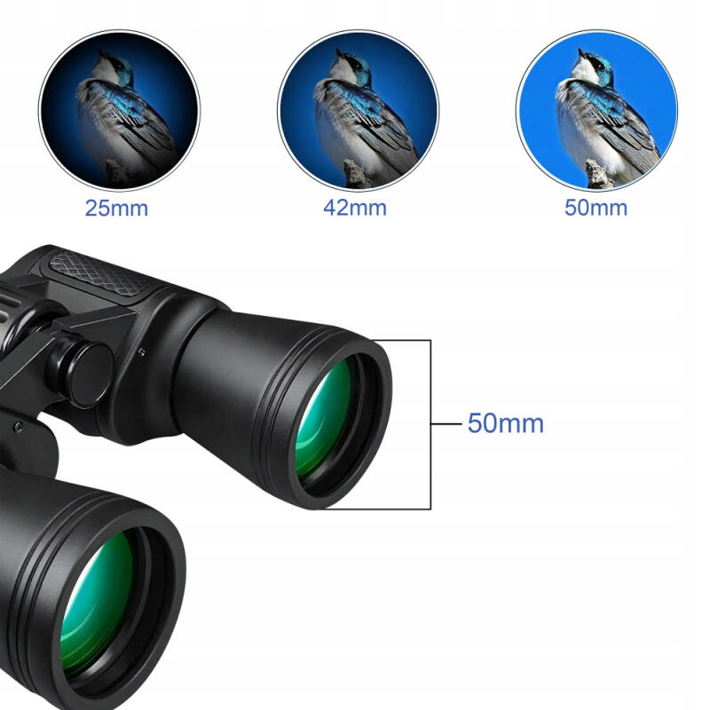 Lornetka Wojskowa Taktyczna 50x50 Mocna Survivalowa Na Wyprawę + Etui Pasek