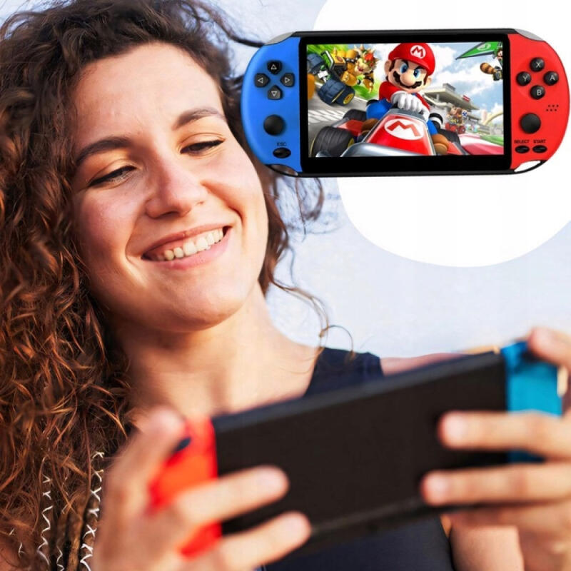 KONSOLA RETRO PRZENOŚNA X DO GIER 1000+ GIER GRA TELEWIZYJNA MINI DZIECI PL