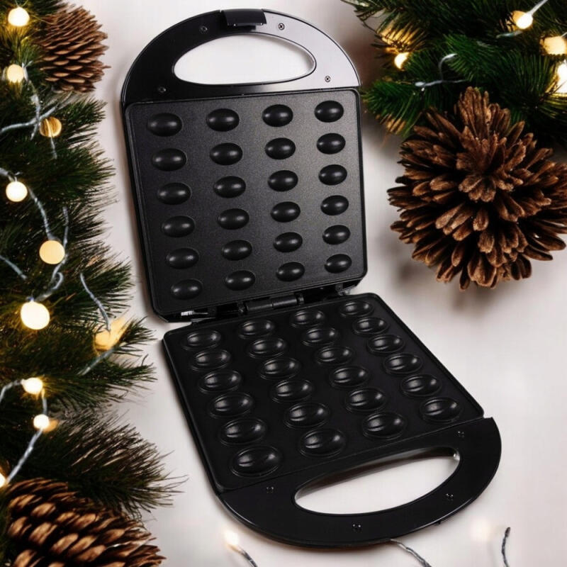 OPIEKACZ DO ORZESZKÓW 1600W ELEKTRYCZNY FORMA DO ORZESZKÓW CIASTEK 24 SZT