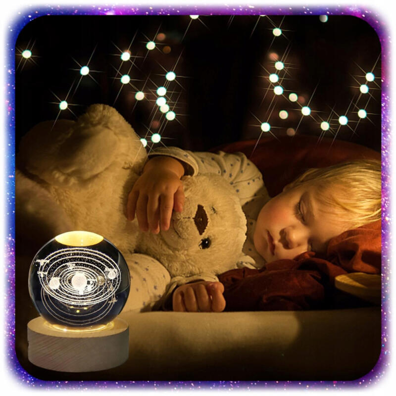 LAMPKA NOCNA LED DLA DZIECI PROJEKTOR KOSMOS NIEBO PILOT SYPIALNIA PREZENT