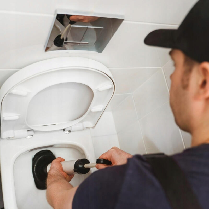 PRZEPYCHACZ DO RUR WC ZLEWU TOALETY KANALIZACJI DO UDRAŻNIANIA GUMOWY POMPA