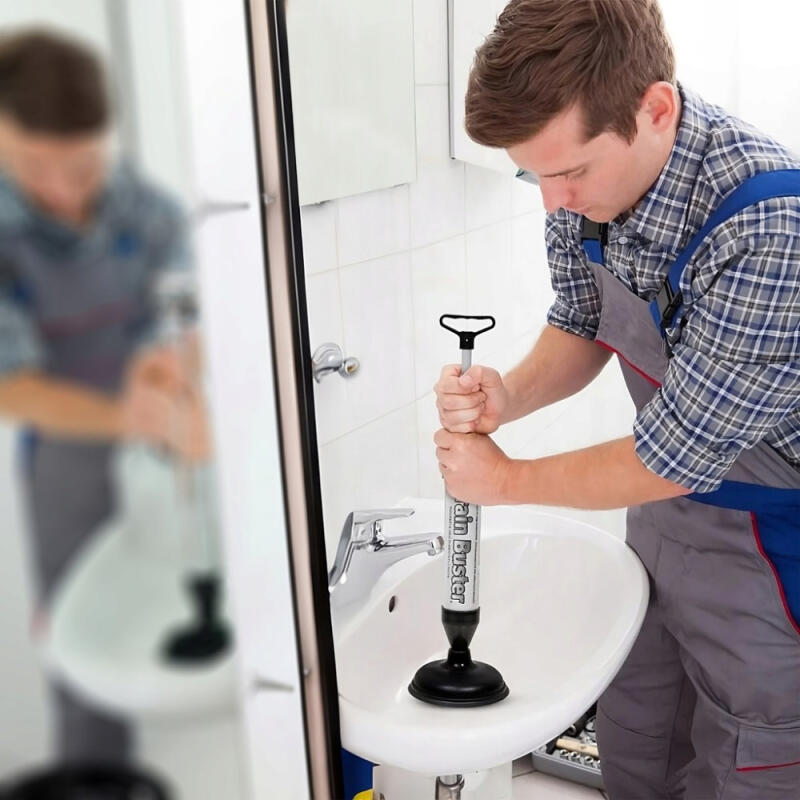 PRZEPYCHACZ DO RUR WC ZLEWU TOALETY KANALIZACJI DO UDRAŻNIANIA GUMOWY POMPA