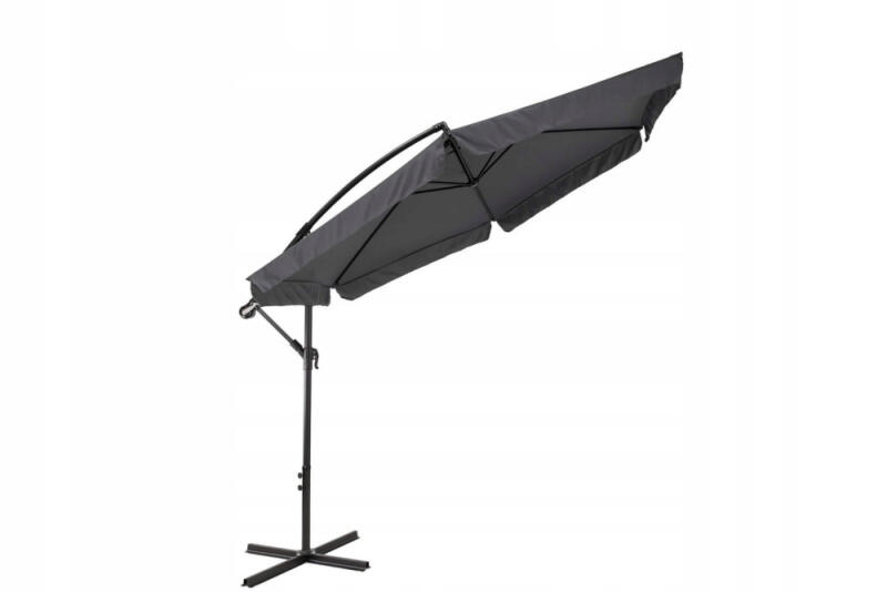 POKROWIEC NA PARASOL OGRODOWY DUŻY 3M 3,5M UNIWERSALNY PLANDEKA ŚCIĄGACZ