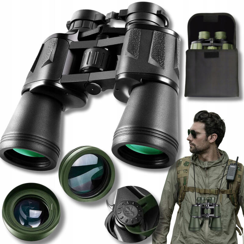 LORNETKA WOJSKOWA TAKTYCZNA NOKTOWIZYJNA 20X50 MOCNA SURVIVAL NA WYPRAWE
