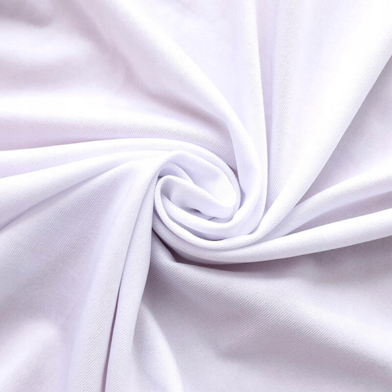 POKROWIEC OBRUS NA STÓŁ CATERINGOWY BANKIETOWY BIAŁY 180x76cm ELASTYCZNY