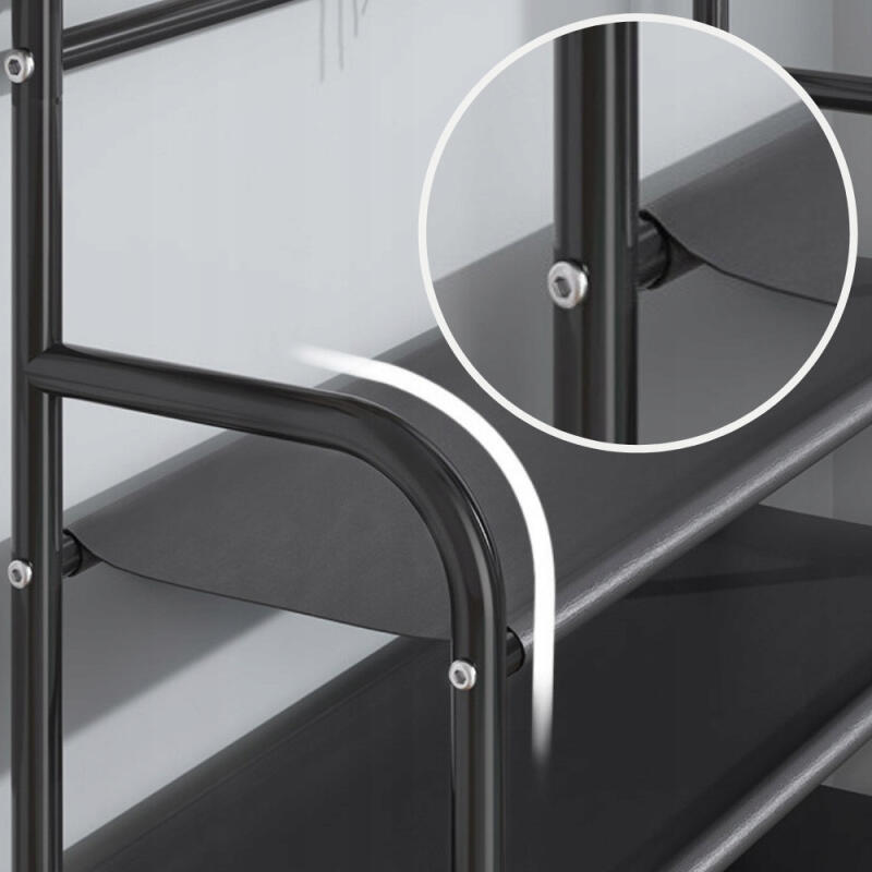 WIESZAK NA UBRANIA STOJĄCY METALOWY STOJAK NA KURTKI BUTY LOFT PODŁOGOWY