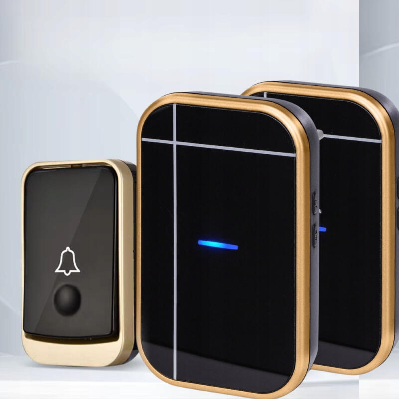 DZWONEK BEZPRZEWODOWY 2 ODBIORNIKI WODOODPORNY ZEWNĘTRZNY DO DRZWI 150M