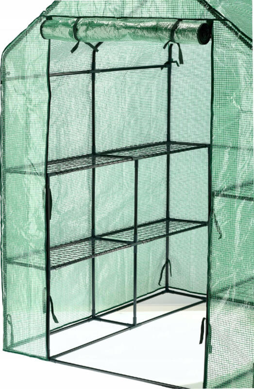 MINI SZKLARNIA OGRODOWA BALKONOWA TUNEL FOLIOWY NAMIOT DUŻY 195x143x143cm