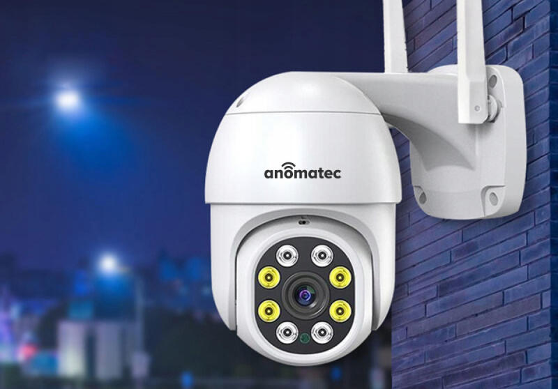 KAMERA ZEWNĘTRZNA BEZPRZEWODOWA OBROTOWA Z KARTĄ PAMIĘCI 128GB IP TUYA 4MPX