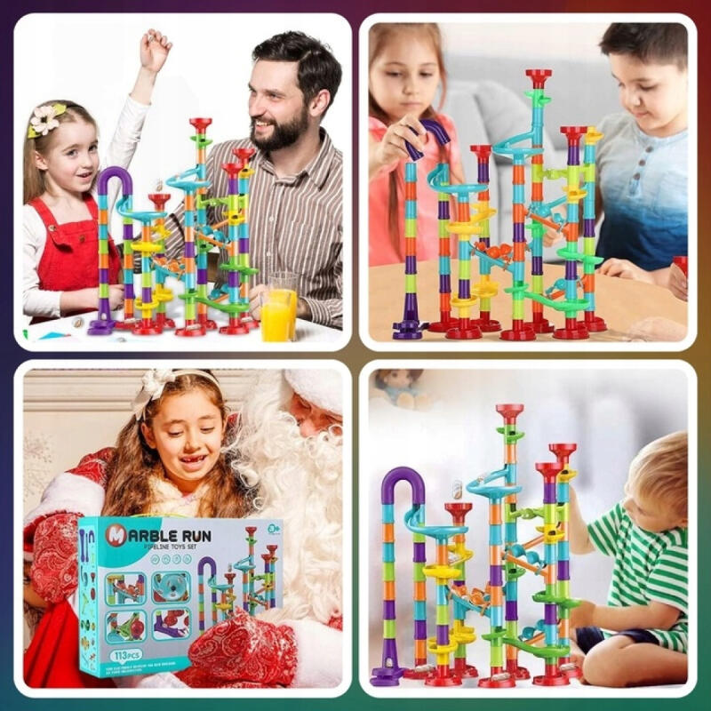 TOR KULKOWY KULDROM ZESTAW 113 EL KLOCKI KULKI WYRZUTNIA ZABAWKA PREZENT