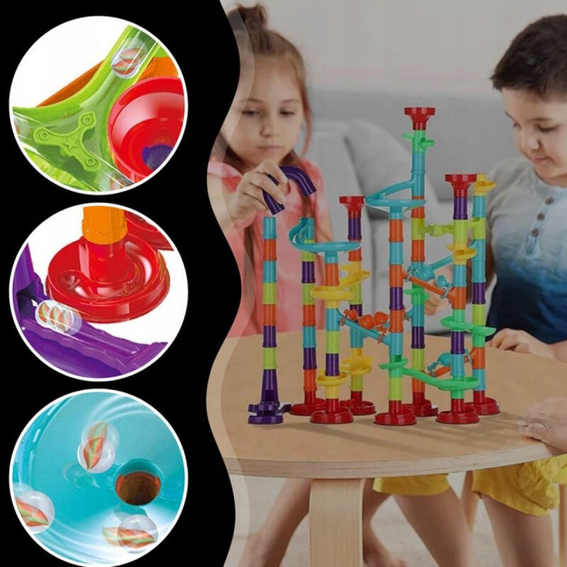 TOR KULKOWY KULDROM ZESTAW 113 EL KLOCKI KULKI WYRZUTNIA ZABAWKA PREZENT