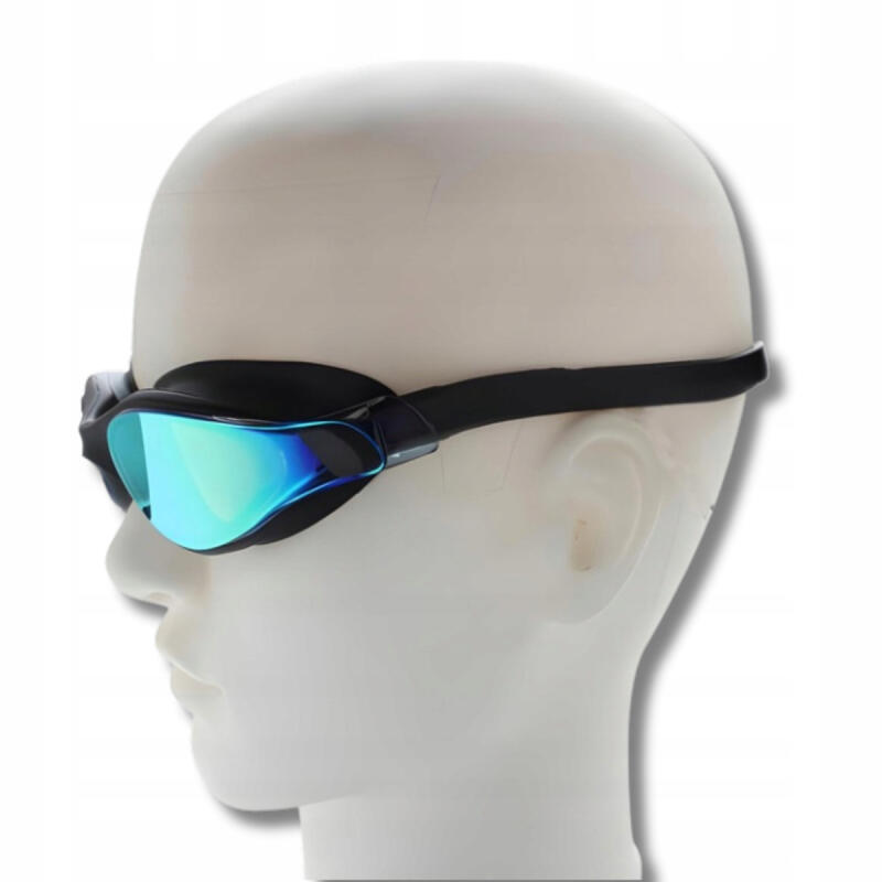 Okulary do Pływania Pływackie Męskie Damskie ANTI-FOG POLARYZACJA Filtr UV