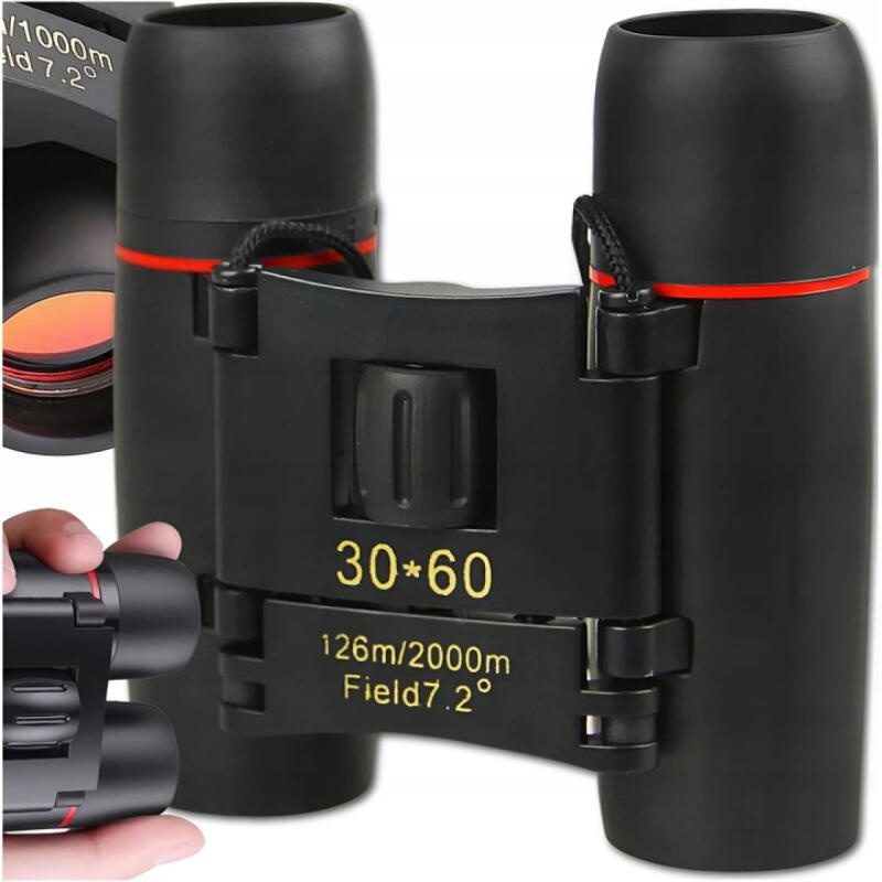 Lornetka Wojskowa Taktyczna 30x60 Mocna Survivalowa Na Wyprawę + Etui Pasek
