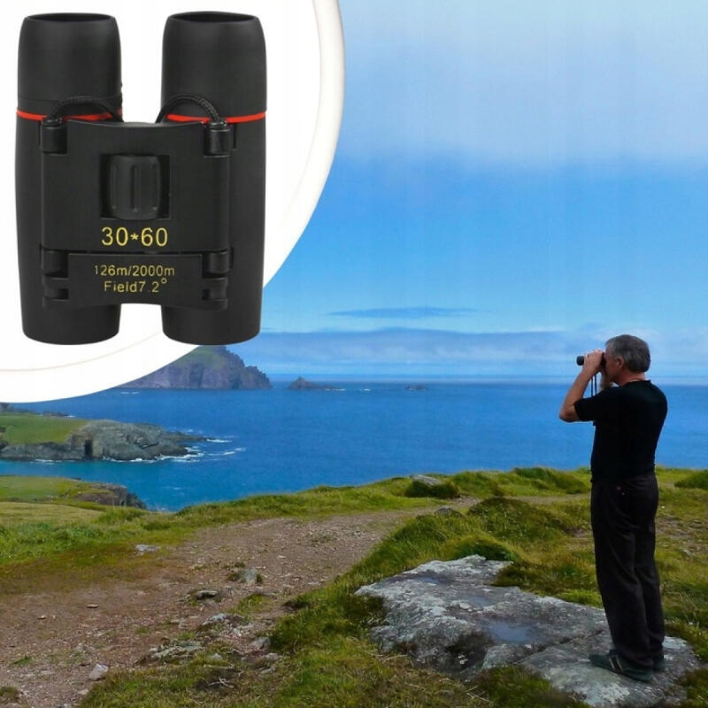Lornetka Wojskowa Taktyczna 30x60 Mocna Survivalowa Na Wyprawę + Etui Pasek
