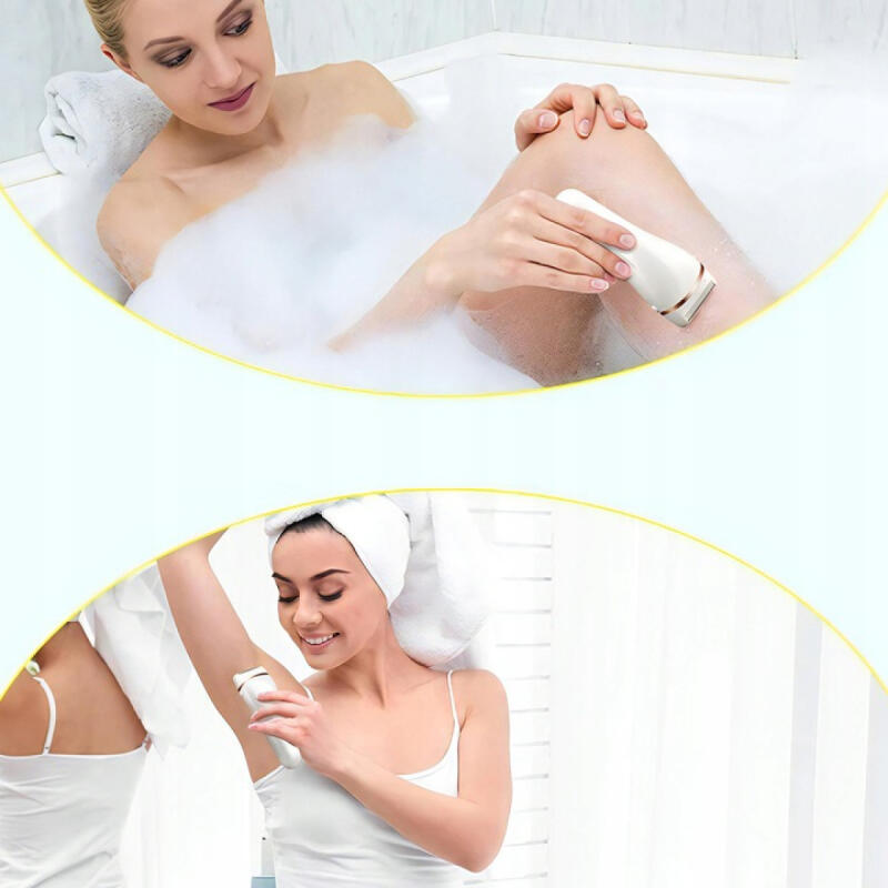 Golarka Damska Depilator Bezprzewodowy Miejsc Intymnych Nóg Pach Ciała LCD