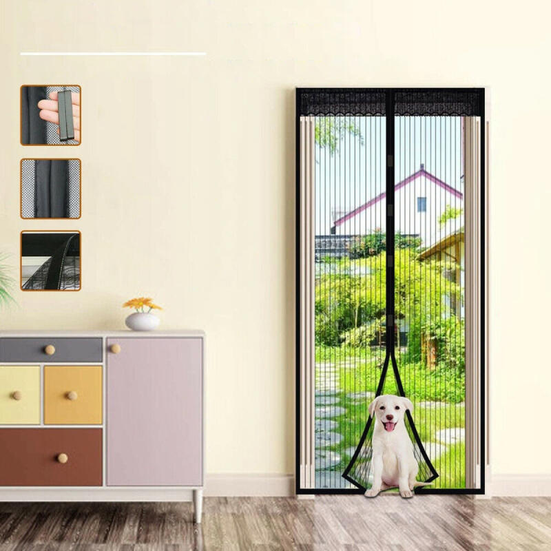 Moskitiera Na Drzwi Balkonowe Tarasowe Siatka Na Owady Komary Magnetyczna