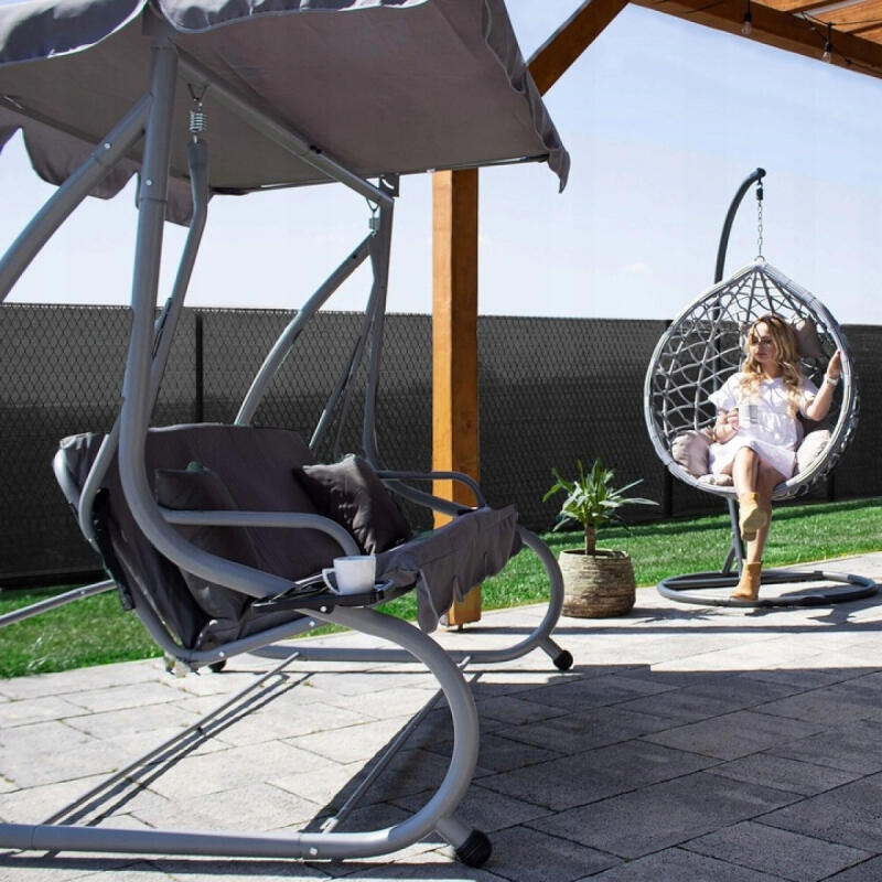 Siatka Cieniująca Na Ogrodzenie Płot Balkon Maskująca 1,5x50m 90% UV Mocna