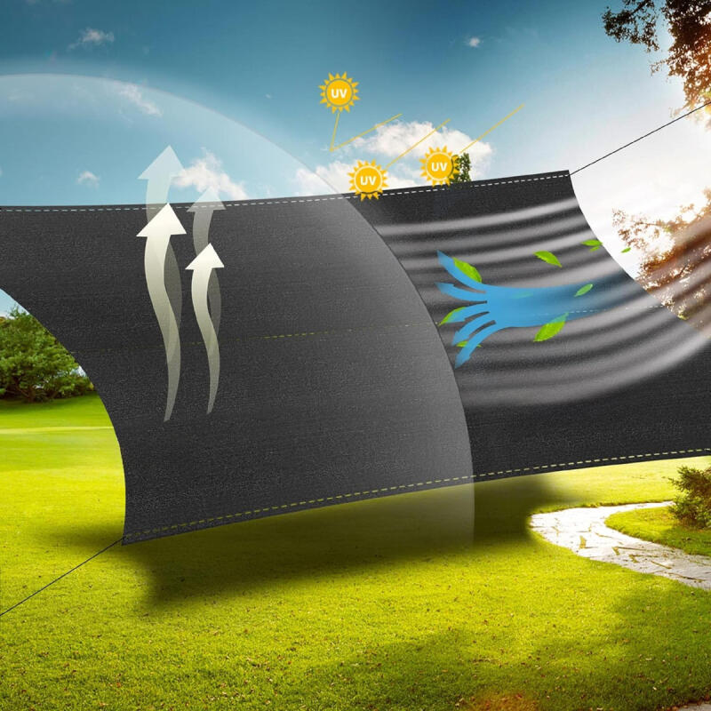 Siatka Cieniująca Na Ogrodzenie Płot Balkon Maskująca 1,5x50m 90% UV Mocna