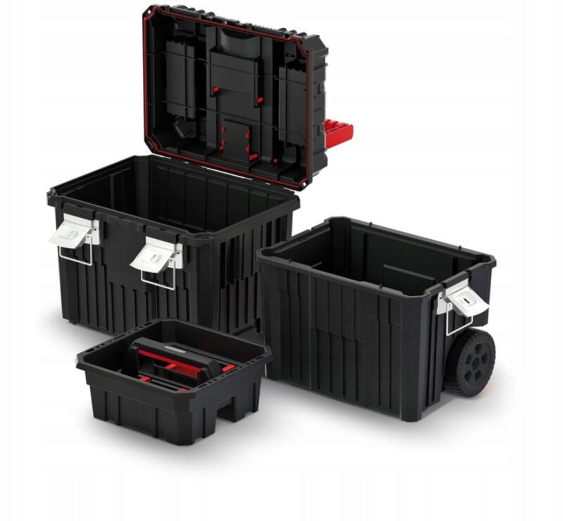 SKRZYNKA NARZĘDZIOWA MOBILNA NA KÓŁKACH MODUŁOWA SKRZYNIA WÓZEK ORGANIZER