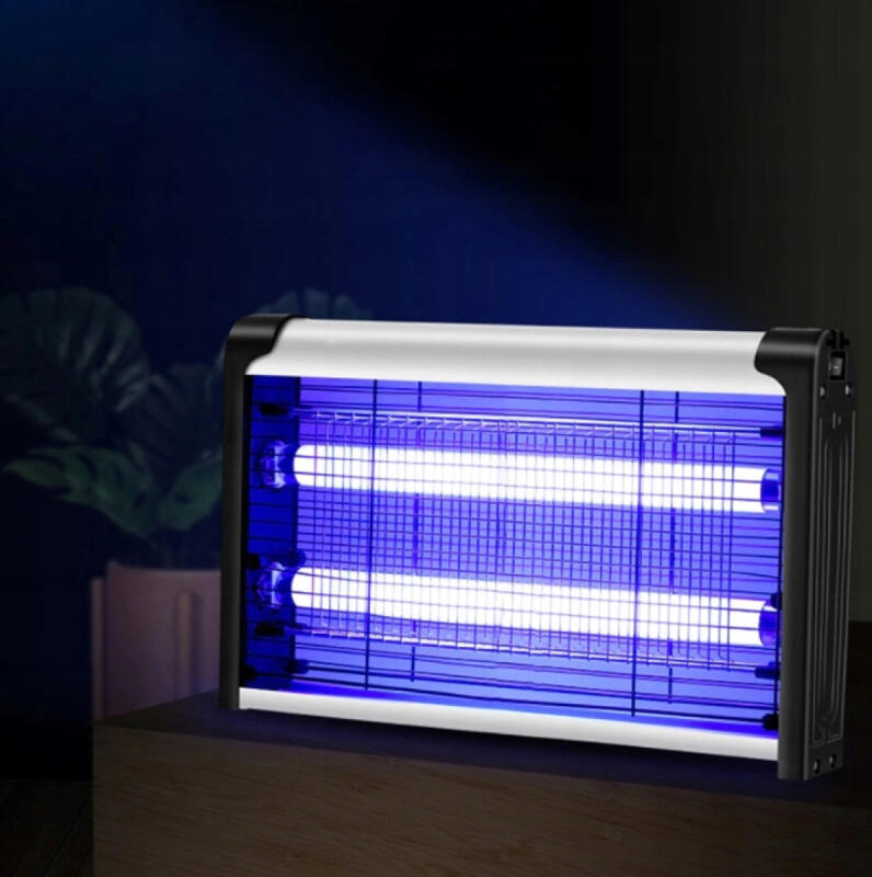 Lampa Owadobójcza UV Na Komary Ćmy Muchy Owady Solidna Duża Mocna Pułapka