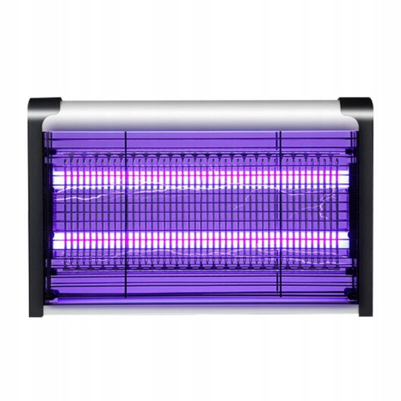 Lampa Owadobójcza UV Na Komary Ćmy Muchy Owady Solidna Duża Mocna Pułapka