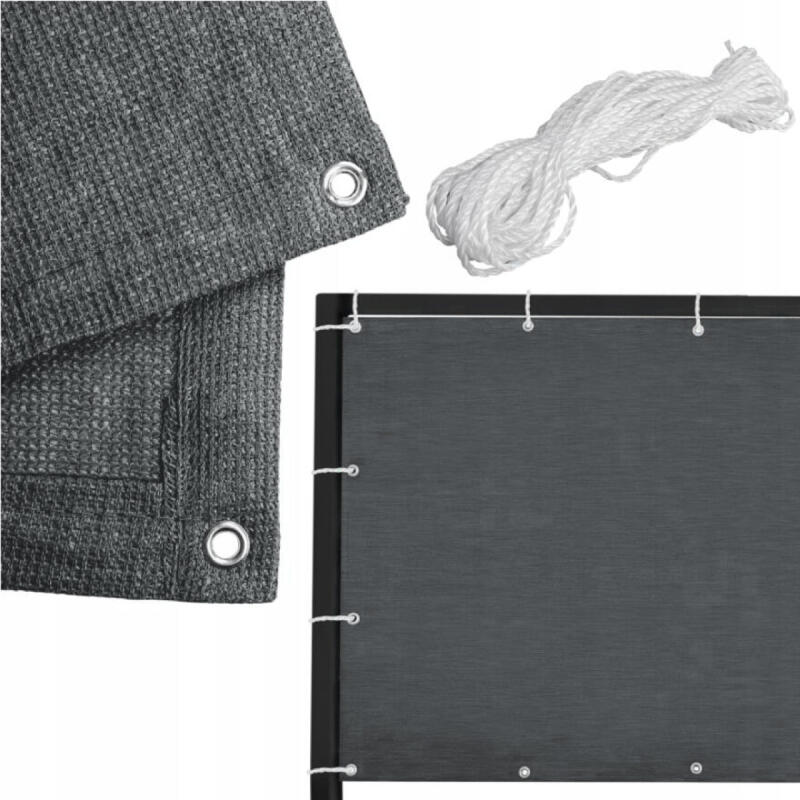 Osłona Na Balkon Balkonowa Siatka Cieniująca Maskująca Przeciwsłoneczna 1x5