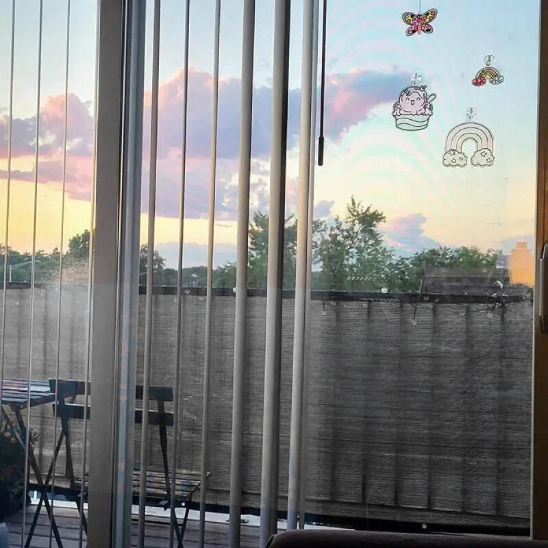 Osłona Na Balkon Balkonowa Siatka Cieniująca Maskująca Przeciwsłoneczna 1x5