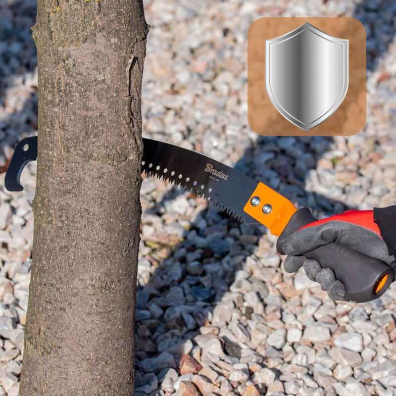 Piła Do Gałęzi Ręczna Z Hakiem Bradas 32cm Stal Hartowana Ogrodowa Mocna