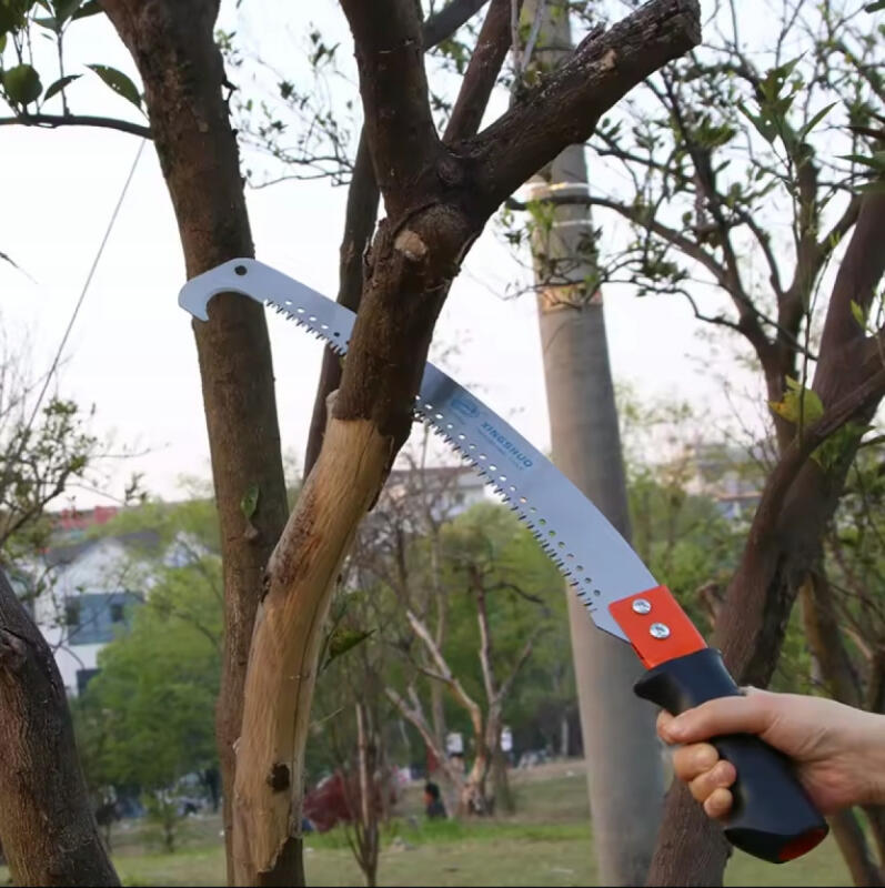 Piła Do Gałęzi Ręczna Z Hakiem Bradas 32cm Stal Hartowana Ogrodowa Mocna