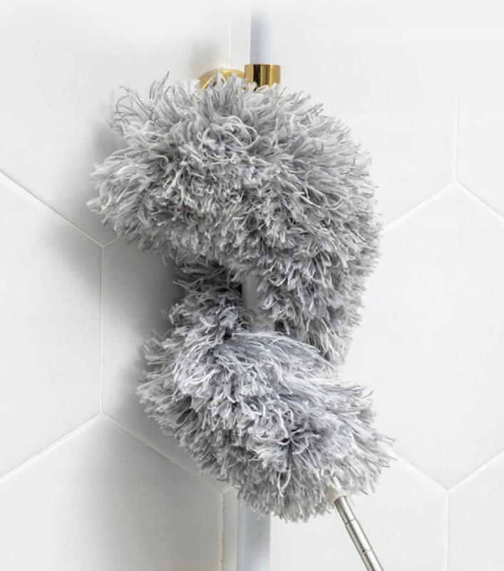 Miotełka Do Kurzu Teleskopowa Szczotka Do Kurzu 4w1 2Końcówki 250cm Zmiotka