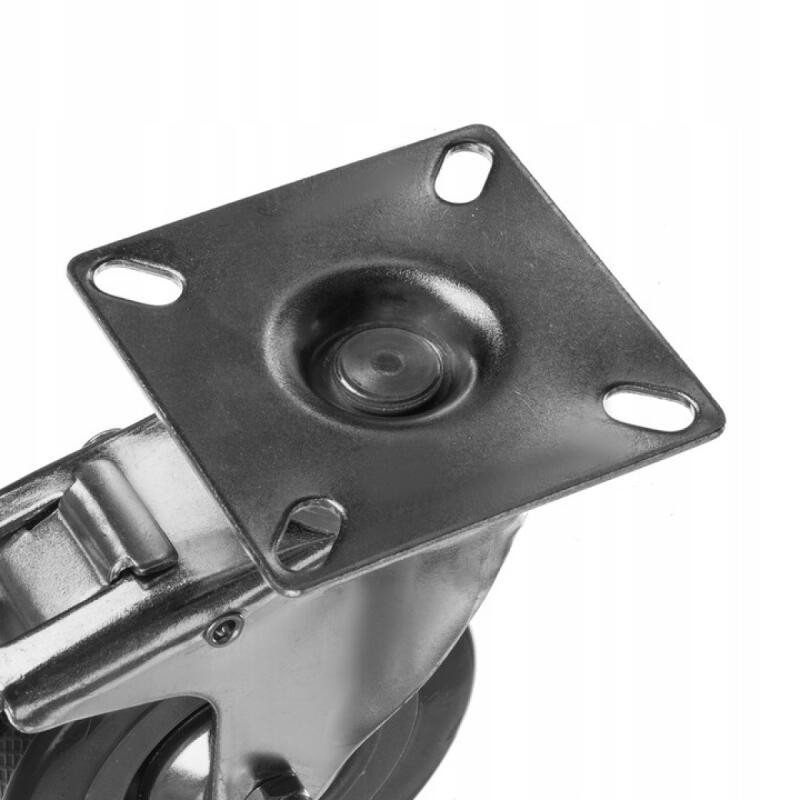 Koła Kółka Jezdne Obrotowe Z Hamulcem 4 szt Nie Rysują 70mm Transportowe