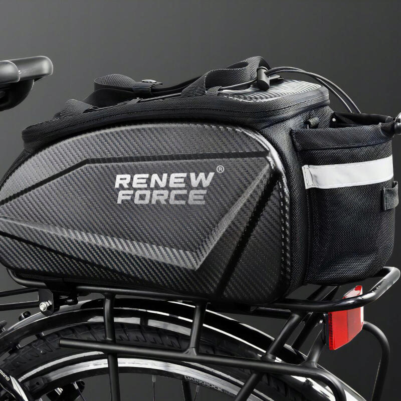 Torba Na Bagażnik Rowerowy Sakwa Rowerowa Wodoodporna Tylna Carbon Lekka