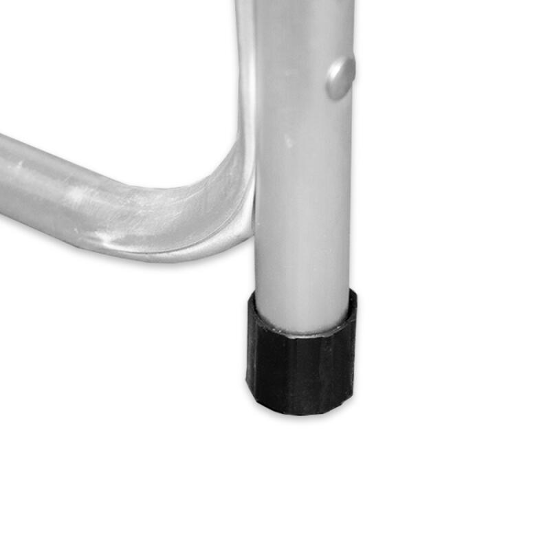 Stół Rozkładany z Krzesłami x4 Biały Ogrodowy Bankietowy Turystyczny 120cm