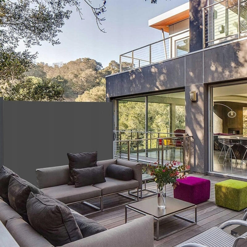 Markiza Boczna Roleta Tarasowa Parawan Osłona Regulowana Na Taras 350x180