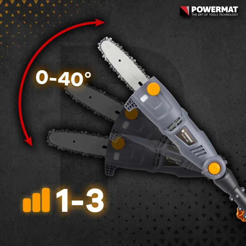 Piła Łańcuchowa Elektryczna Do Gałęzi Na Wysięgniku Pilarka Okszesywarka