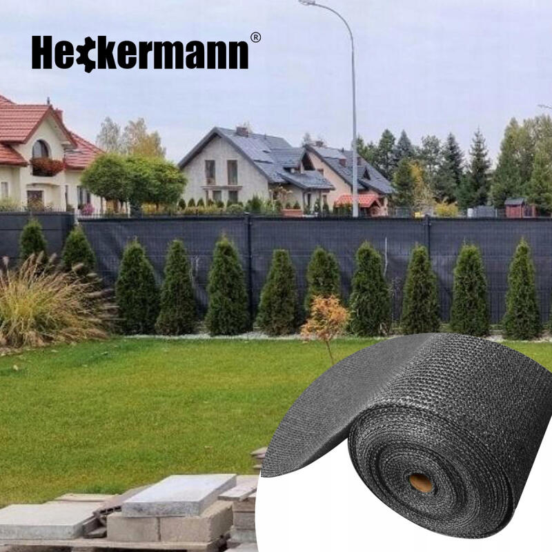 Siatka Cieniująca Na Ogrodzenie Płot Balkon Maskująca 1,5x25m 90% UV Mocna