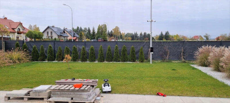 Siatka Cieniująca Na Ogrodzenie Płot Balkon Maskująca 1,5x25m 90% UV Mocna