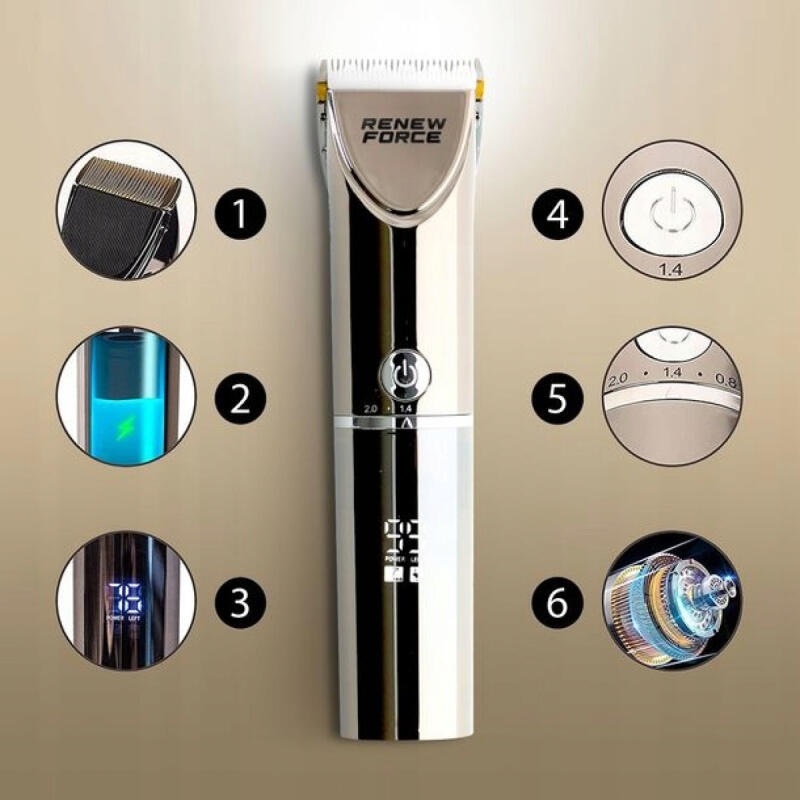 MASZYNKA DO STRZYŻENIA PSÓW PSA ZWIERZĄT CICHA BEZPRZEWODOWA MOCNA DOKŁADNA