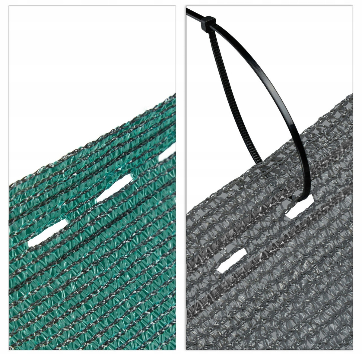 SIATKA CIENIUJĄCA MASKUJĄCA OGRODZENIE 1,2x25m 90%