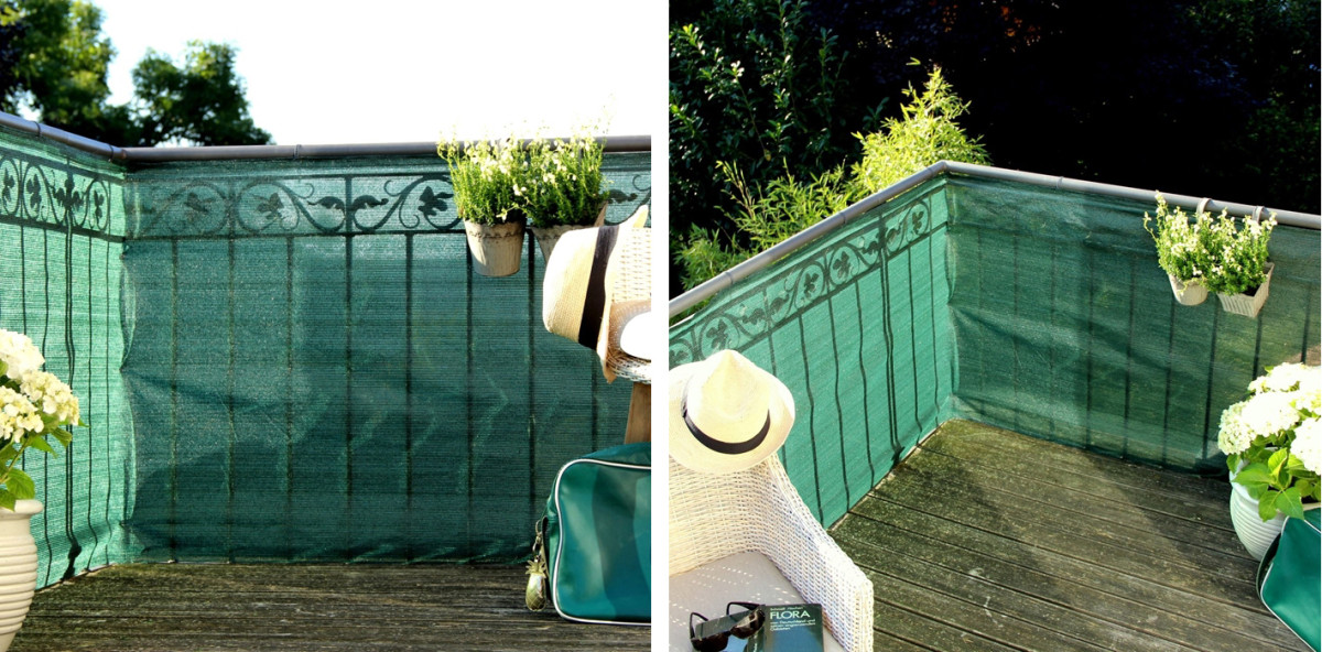 SIATKA CIENIUJĄCA MASKUJĄCA OGRODZENIE 1,2x25m 90%