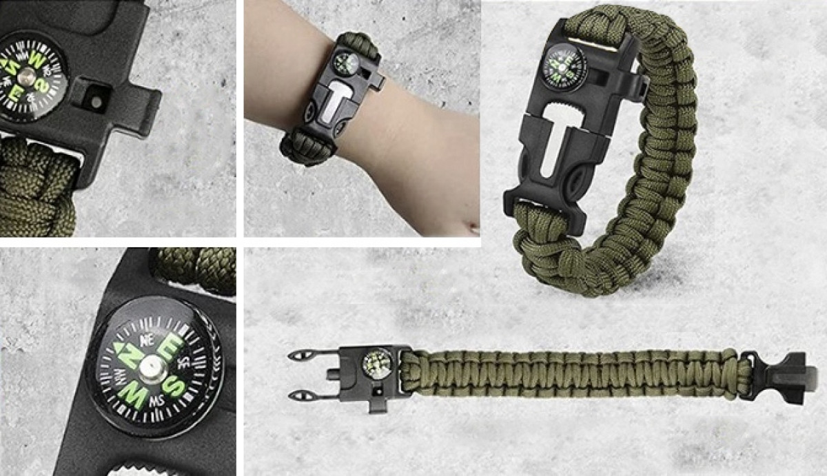 NIEZBĘDNIK WOJSKOWY ZESTAW SURVIVALOWY PRZEŻYCIA PRZETRWANIA MULTITOOL 32EL